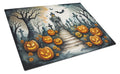 Marigold Spooky Halloween Glass Cutting Board
