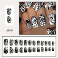 Medium Square Halloween Press-On Nails