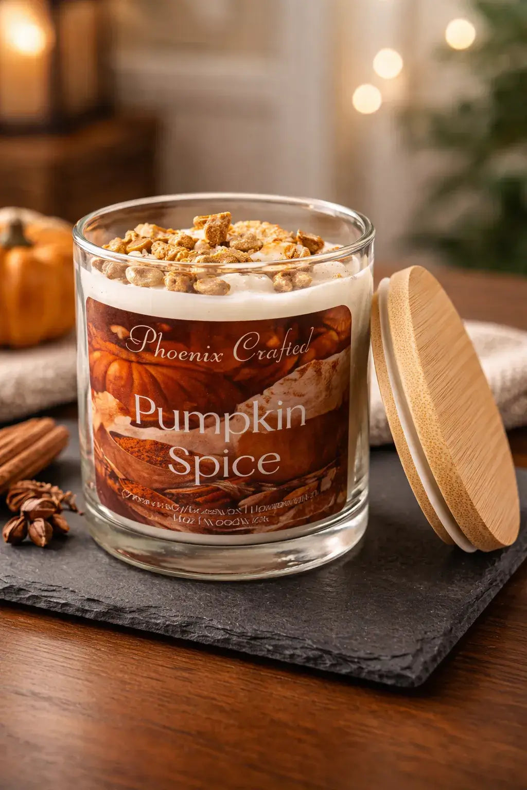 Pumpkin Spice — Pumpkin & Warm Spice Candle
